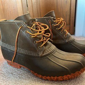 LL Bean Men's Rain Boots- Size 8